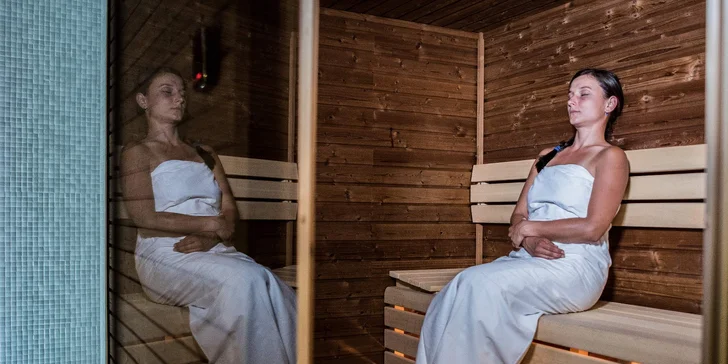 Božský klid: 90 min. v privátním spa s vířivkou, finskou saunou a sektem