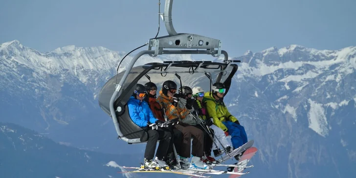 Jednodenní lyžování v rakouských Alpách ve skiareálu Semmering - Stuhleck