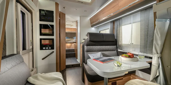 Půjčovna Rental Caravan má ve svém vozovém parku samé nadstandardně vybavené karavany. 

