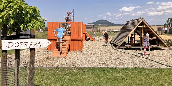 Vypravíte se do jedinečného archeoparku a zábavního areálu. 