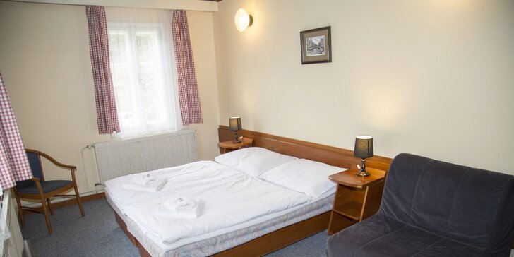 Aktivní dovolená ve Špindlu: hotel v centru, polopenze, wellness a túry