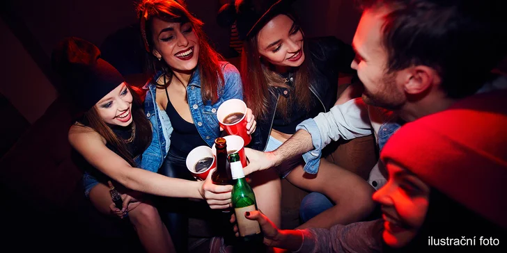 Párty balíčky s alkoholem i nealkem a chipsy: dovoz po Praze až do 4.00 ráno