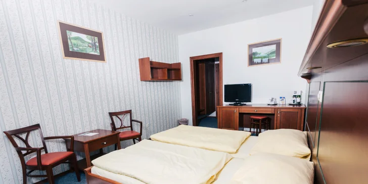 Zimní wellness pobyt v Lužických horách: polopenze, sauna, vířivka i sport