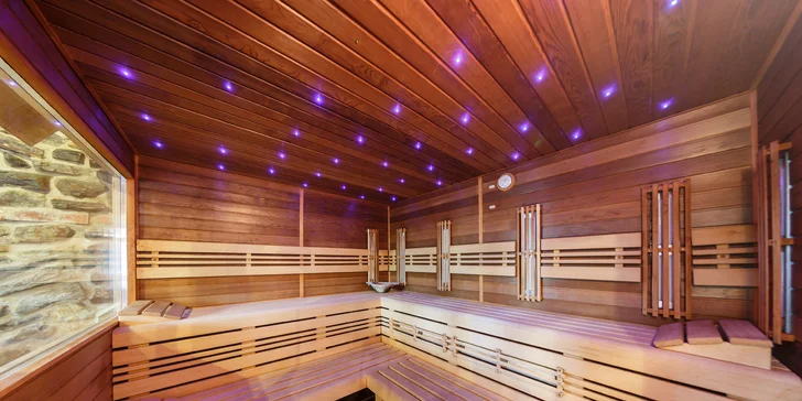 5denní pronájem luxusní wellness chaty v Beskydech pro 8 osob vč. dětí
