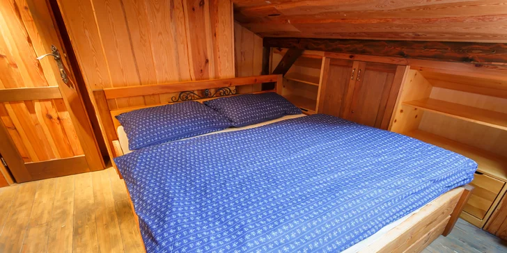 5denní pronájem luxusní wellness chaty v Beskydech pro 8 osob vč. dětí