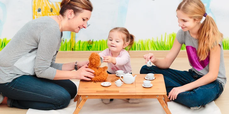 1 nebo 3 hodiny hlídání dětí v centru Prahy: zařizujte, jděte na kafe, pracujte