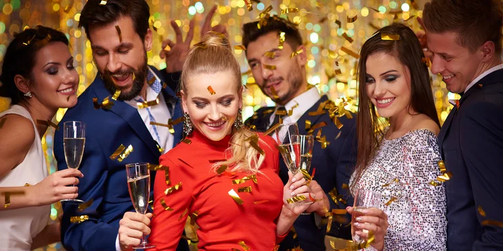 Silvestr v jižních Čechách: all inclusive nápoje, dobré jídlo, wellness a párty