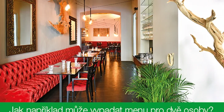 Dárkový voucher v hodnotě 1000 Kč do fusion restaurace na Ovocném trhu
