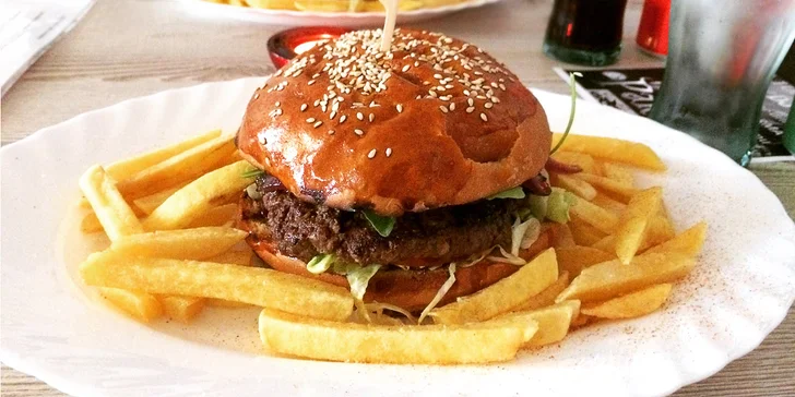 XXL Burger Menu pro milovníky Oldies
