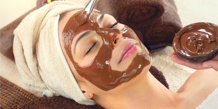 Čokoládové pohlazení-kosmetické ošetření a masáž