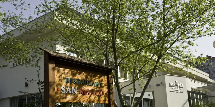 Snídaně ve stylu all you can eat v hotelu Michael pro jednoho