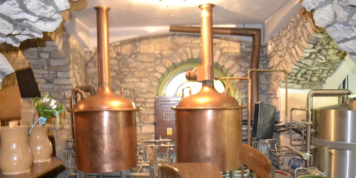 Pořádná hostina pro 2 osoby s neomezenou konzumací piva nebo s 0,5 l vína