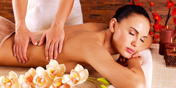 Požitek pro tělo i smysly: 60minutová relaxační aromaterapeutická masáž
