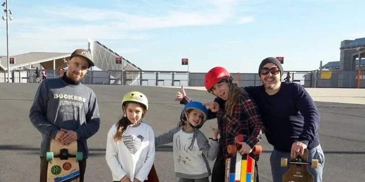 Kurz longboardu a penny boardu pro děti