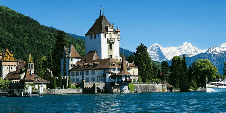 Za krásami Švýcarska: historický Thun u jezera, hrad Oberhofen i městečko Spiez