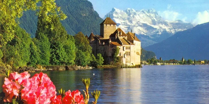 Poznávací výlet do Švýcarska: hrad Chillon, historická města Lausanne a Ženeva