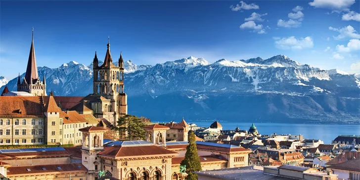 Poznávací výlet do Švýcarska: hrad Chillon, historická města Lausanne a Ženeva