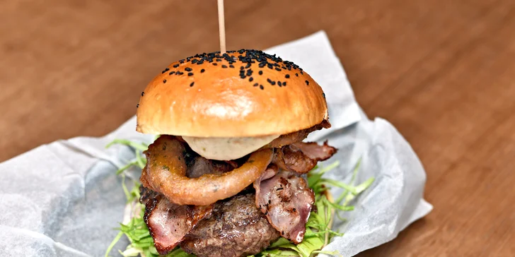 Burger s krevetami či burger mistra šéfkuchaře: nabité pošmáknutí pro 1 i 2