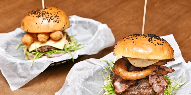 Burger s krevetami či burger mistra šéfkuchaře: nabité pošmáknutí pro 1 i 2