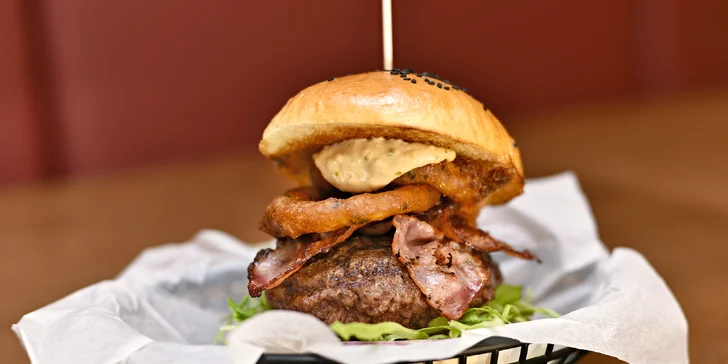 Burger s krevetami či burger mistra šéfkuchaře: nabité pošmáknutí pro 1 i 2