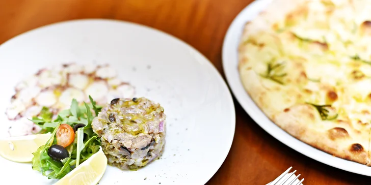 Dárkové poukazy do Ristorante Anna: pizza, pasta i mořské plody dle gusta