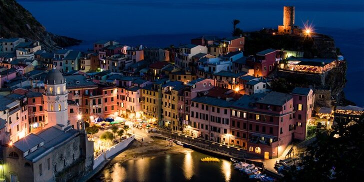 Výlet za originálním světelným betlémem do italské Cinque Terre s průvodcem