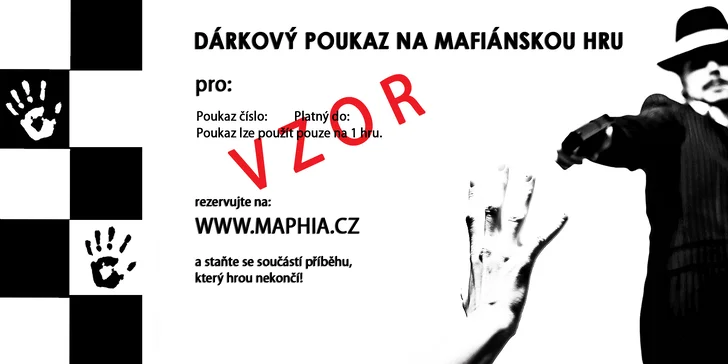 Probuďte v sobě kmotra: úniková hra Maphia Game pro 2–5 osob