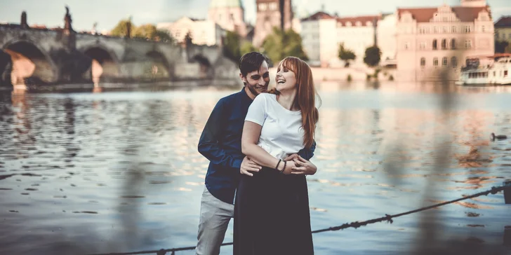 Exteriérové párové focení s profesionálním fotografem