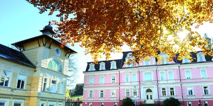 Lázeňský wellness pobyt v Jeseníkách s 5chodovou degustační večeří