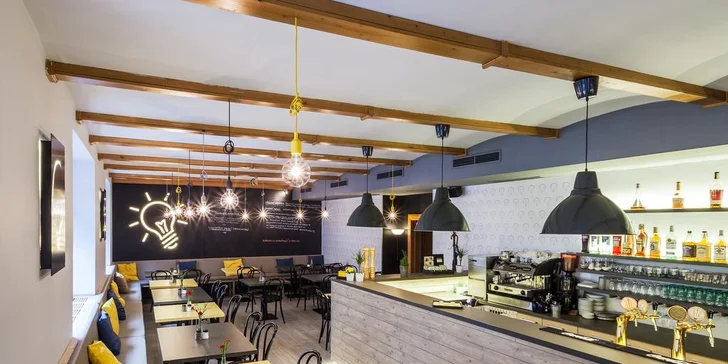 Degustační menu pro dva: ryba i zvěřina kousek od náplavky a Vyšehradu