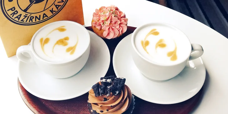 Káva přímo z pražírny: 2x ice latte či black ice coffee pro milovníky kávy