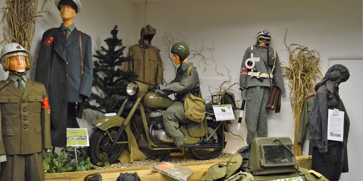Komentovaná prohlídka vojenského muzea a jízda v obrněném transportéru