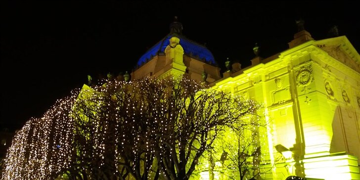 Adventní zájezd na 1 noc do Záhřebu a Mariboru: trhy, prohlídka měst i lázní