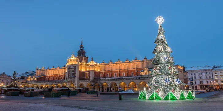 Poznejte adventní Krakov a solné doly Wieliczka: trhy i památky s průvodcem