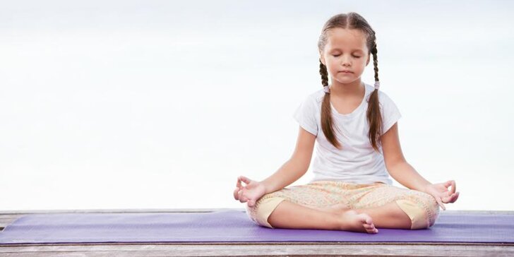 1 nebo 3 lekce dětské jógy