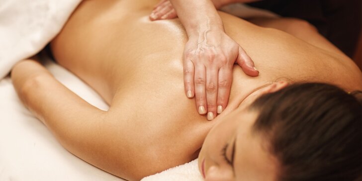Uvolňující masáž dle výběru v délce 30 nebo 60 minut