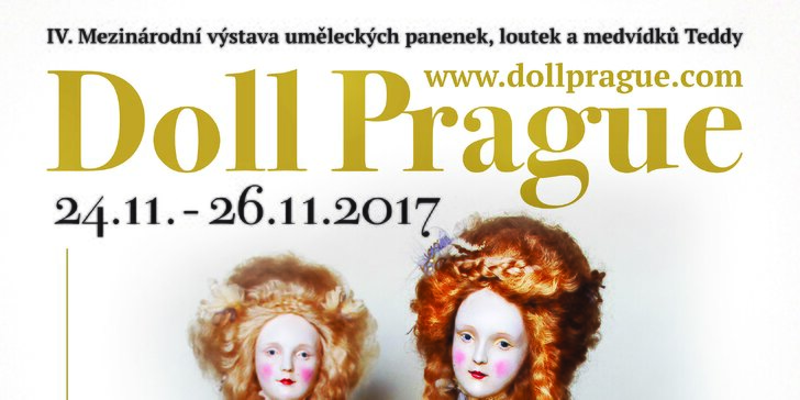 Vstup na mezinárodní výstavu uměleckých panenek ve Slovanském domě