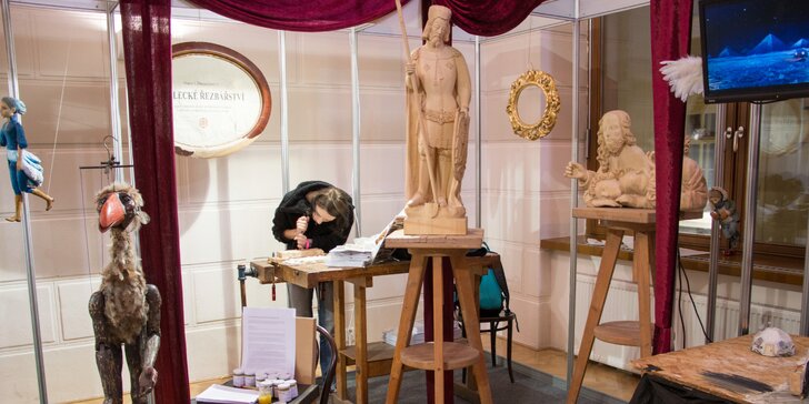 Vstup na mezinárodní výstavu uměleckých panenek ve Slovanském domě