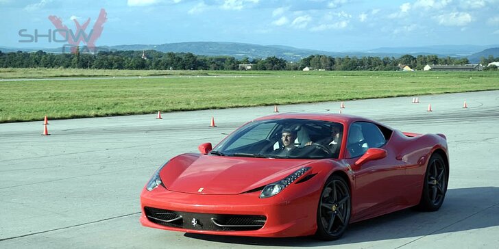 20minutová jízda v supersportu: Osedlejte Ferrari či Lamborghini a mnoho jiných