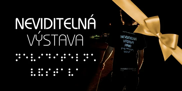 Nahlédněte do světa nevidomých: 2 vstupenky na Neviditelnou výstavu