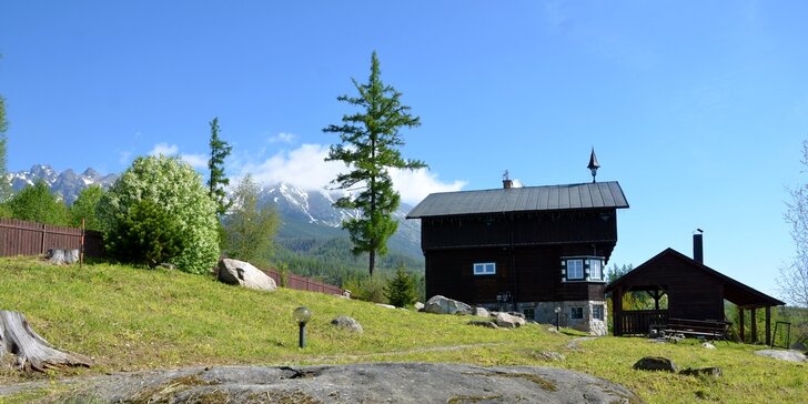 Vysoké Tatry na 6 dní: chata až pro 14 osob a slevy na wellness