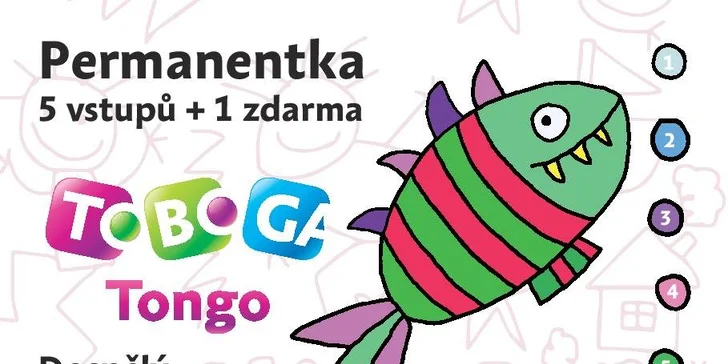 6 vstupů pro dospělého, dítě nebo celou rodinu do zábavního parku Tongo
