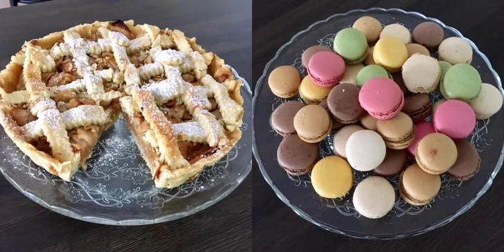 Dvě kávy a případně i dva domácí zákusky v Happy Café