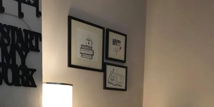 Dvě kávy a případně i dva domácí zákusky v Happy Café