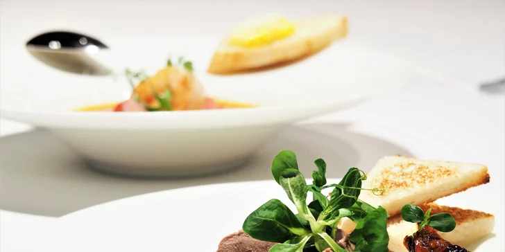 Umění na talíři: Novoroční 4chodové menu ve špičkové restauraci Noem Arch