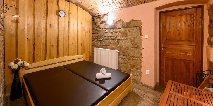 Užijete si tu 2 hod. privátní finské sauny, které vás zahřeje nejen na tele, ale i na duši.