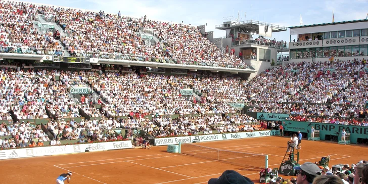 Letecký zájezd na French Open: vstupenka na turnaj a 2 noci v hotelu se snídaní
