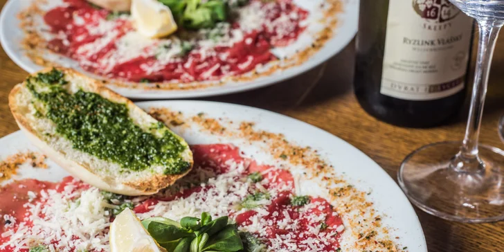Gurmánské vzplanutí: 3chodové menu s hořící bouzovskou omáčkou pro dva