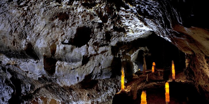 Pobyt u Moravského krasu s polopenzí a vstupy do známých jeskyní