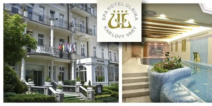 3990 Kč za třídenní pobyt pro DVA včetně polopenze, bazénu, vířivky, aroma koupele a welcome drinku. SPA hotel  Ulrika v srdci  Karlových Varů s 55% slevou!